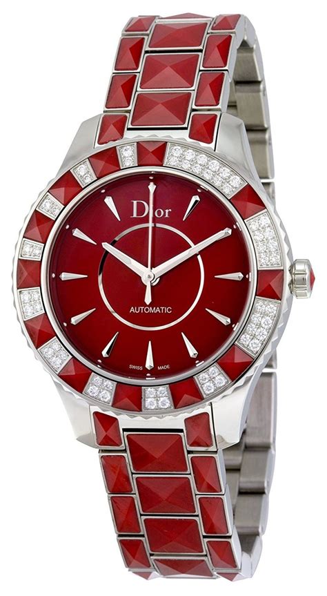 christian dior red sapphire diamonds watch|Christian Dior Christal Chronograph Red Sapphire watch .